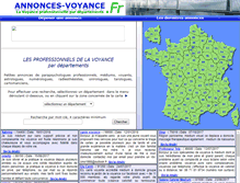 Tablet Screenshot of annonces-voyance.fr