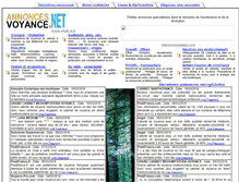 Tablet Screenshot of annonces-voyance.net